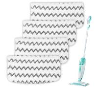 Jikefa 4PCS Steam Mop Pads Compatible with Shark Steam Mop S1000UK S2001UK