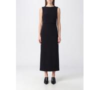 JIL SANDER Asymmetric Virgin Wool Top with Off-the-Shoulder Design and Crew Neck - Size: 42 - female