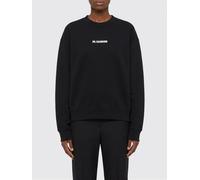 JIL SANDER Cotton Crewneck Sweatshirt with Logo - Size: M - female
