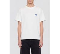 JIL SANDER Cotton Crewneck T-Shirt with Contrast Logo on Chest - Size: L - male