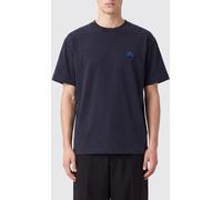 JIL SANDER Cotton Crewneck T-Shirt with Contrast Logo on Chest - Size: M - male