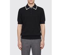 JIL SANDER Cotton Knit Polo Shirt - Size: 50 - male