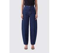 JIL SANDER High-Waisted Baggy Jeans in Recycled Cotton Denim - Size: 42 - female