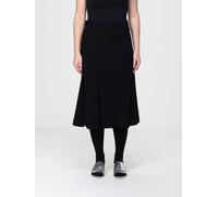 JIL SANDER High-Waisted Virgin Wool A-Line Midi Skirt - Size: 42 - female