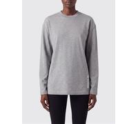 JIL SANDER Long-Sleeved Cotton T-Shirt with Contrast Logo - Size: L - female