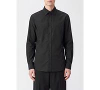 JIL SANDER Long-Sleeved Polyester Shirt with a French Collar and Curved Hem - Size: 41 - male