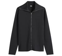 Jil Sander Men's Compact Zip Through Knit Black