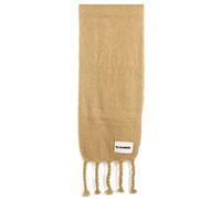 Jil Sander+ Men's Logo Mohair Scarf Beige