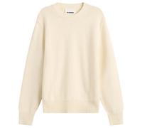 Jil Sander Men's Textured Cotton Crew Neck Jumper Piuma