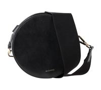 Jil Sander Preloved Small Drum Bag In Black Leather