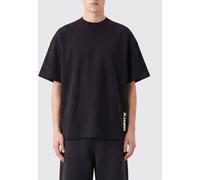 JIL SANDER Relaxed Fit Cotton T-Shirt with Contrasting Logo - Size: S - male