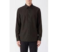JIL SANDER Slim Fit Virgin Wool and Mohair Shirt with French Collar - Size: 41 - male