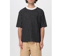 JIL SANDER Striped Cotton T-Shirt - Size: 46 - male