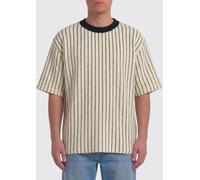 JIL SANDER Striped Cotton T-Shirt - Size: 48 - male