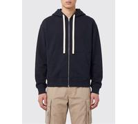 JIL SANDER Two-Tone Pure Cotton Zip-Up Hoodie - Size: XL - male