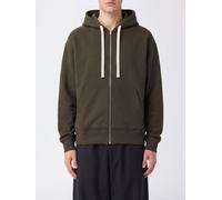 JIL SANDER Two-Tone Pure Cotton Zip-Up Hoodie - Size: XL - male