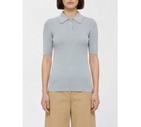 JIL SANDER Virgin Wool Knit Polo Shirt - Size: 34 - female