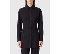 JIL SANDER Virgin Wool Slim Fit Shirt with French Collar - Size: 40 - female