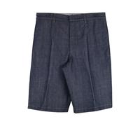 Jil Sander washed pleated shorts - Blue 44-46