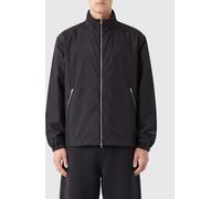 JIL SANDER Water-Repellent Technical Fabric Bomber Jacket with High Neck and Logo - Size: 52 - male