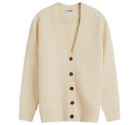 Jil Sander Women's Button Front Cardigan Natural