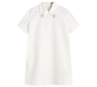 Jil Sander Women's Cotton Shirt Dress with Collar Detail Latte