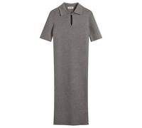 Jil Sander Women's Knitted Polo Midi Dress London Fog
