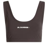 Jil Sander Women's Logo Activewear Bra Earth XS