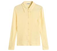 Jil Sander Women's Loose Knit Cardigan Pastel Yellow