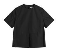 Jil Sander Women's Pleat Back Formal Top Black