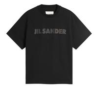 Jil Sander Women's Short Sleeve T-Shirt Black Large