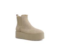 Jilaine 4G Logo Ankle Boot - female - Guess - Winter Boots - Beige - 7 UK - Shoes 7 UK
