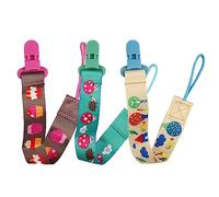 Jildouf Dummy Leash | Dummy Clamp for Teething, Pacifier Clip for Bibs Stays in Place, Good Fixed Effect for Girls, Boys, Children, Children