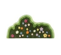 jileijar Moss Rug Lovely Green Moss Leaf Bathroom Rug 3D Moss Carpet Washable Soft Moss For Bathroom Water Bed Carpet Absorbent
