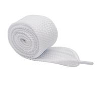 Jilibaba Flat Extra Wide Shoelaces 4cm Wide Replacement Shoe Laces for Women Men Kids Sneakers Boot Casual Shoes White 120CM