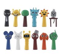 Jilijia 12PCS/Set Sprunki 2025 New Horror Game Action Figure Sprunki Mini Figure PVC Cartoon Character Model Anime Merch Statue Gift