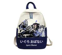 Jilijia Anime Agatsuma Zenitsu Backpack Tomioka Giyuu Kamado Nezuko Schoolbag Cartoon Character Canvas Bag Anime Hiking bags Travel Bag Gifts for Students