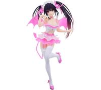 Jilijia Anime Date A Live Figure Tokisaki Kurumi Action Figure Pink Little Devil Model PVC Anime Statue Desktop Decoration Birthday Gifts for Fans 20cm