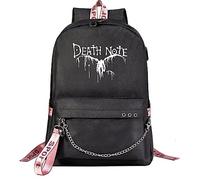 Jilijia Anime Death Note Backpack Game Printed Schoolbag Teens Travel Rucksacks Cartoon Backpack Laptop Bag Casual Daypacks