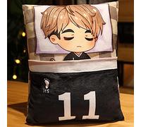 Jilijia Anime Haikyuu Plush Toys miya osamu Plush Doll 36 * 27cm for Kids Gift,Home Room Decorations