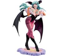 Jilijia Anime Illustration Girl Figure Morrigan Aensland/All-Rounder ELF Original Art Painting Figure Desktop Ornament