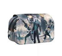 Jilijia Anime Kafka Hibino Pencil Case Soshiro Hoshina Kikoru Shinomiya Pen Bags Cartoon Zipper Double Compartment Pencil Bags for Students Teens