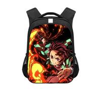 Jilijia Anime Kochou Shinobu Backpack Tomioka Giyuu/Kamado Nezuko Cartoon Schoolbag Cartoon Character Canvas Bag Anime Hiking bags Travel Bag Fashion Bags