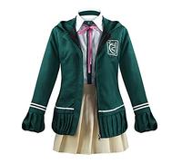 Jilijia Anime Nanami Chiaki Cosplay Costume Girls JK Fancy Dress Full Set Coat Skirt Suit School Uniform for Halloween Carnival Anime Exhibition