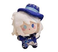 Jilijia Anime Plush Pillow Furina/Wanderer/Lyney/Lynette Soft Figure Cute Cartoon Keychain Mini Anime Pendent Decoration Collectible for Fans 10cm