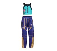 Jilijia Anime Rumi Zoey Mira Cosplay Costume Unisex Performance Outfits Anime Role Play Dress Up for Halloween Carnival Party Size 110-160