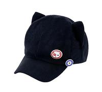 Jilijia Asuka Langley Soryu Cute Student Cat Ears Baseball Cap Cartoon Anime Duck Tongue Cap Adjustable Solid Color Sunshade Hat Fashion Casual Hat