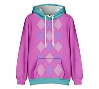 Jilijia Baby Saja Hoodie Rumi Anime Movie Pullover Hoodies Romance Abby Mystery Cosplay Long Sleeve Sweatshirt Top for Unisex