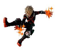 Jilijia Bakugou Katsuki Figure Statue MHA Figures 16cm Standing Pose MHA Bakugo Katsuki Figurine Handmade Collectible Desktop Decoration