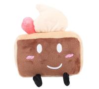 Jilijia Battle for Dream Island Plushies Leaf/Green grass/Cake/Stone/Jelly Stuffed Throw Pillow Sofa Cushion Home Decor Collect for Fans